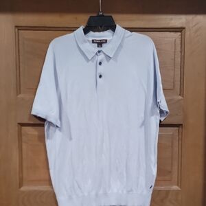 Michael Kors Men's Polo in Soft Gray